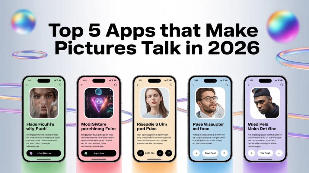 Top 5 apps that make pictures talk in&nbsp;2026