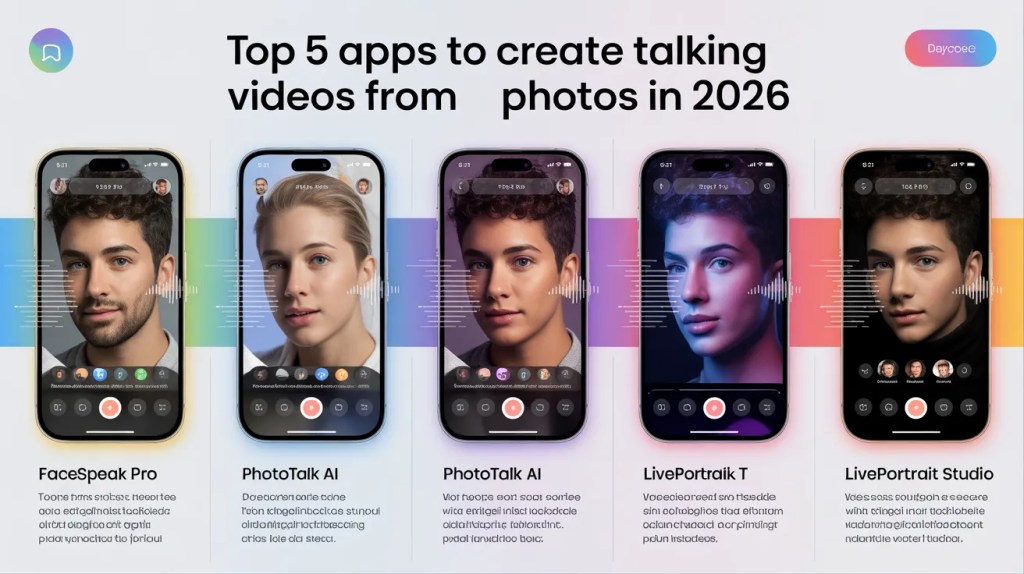 Top 5 create talking video from photo in&nbsp;2026