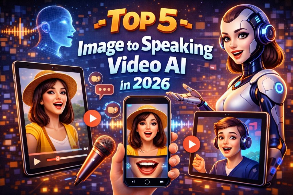 Top 5 Image to Speaking Video AI in&nbsp;2026